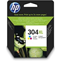Los mejores  - HP 304XL N9K07AE- Tricolor- Cartucho de Tinta de Alta Capacidad Original- compatible con impresoras de inyección de…